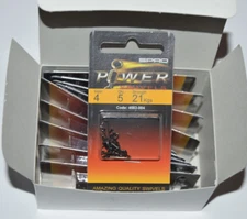 10 packs spro power swivel stainless steel hooked snap #4 21kgs (46lb) 4583-004