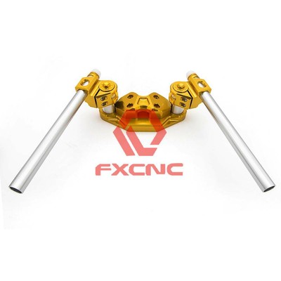 FXCNC For Honda PCX125 PCX150 Handlebar Riser W/Handlbar Clamp Fat Mount Kit