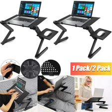 360° Adjustable Laptop Table Stand Lap Sofa Bed Tray Foldable PC Notebook Desk