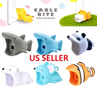 Big Charging Cable Organizer Animal Bite Wire Protector Cord Protection  Cover - Main Image
