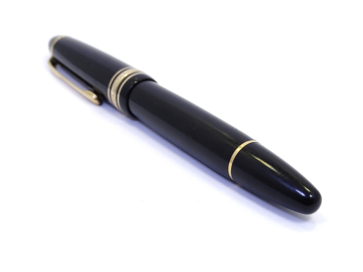 Vintage MONTBLANC 146 Meisterstuck 14k Gold M Nib 4810 Fountain
