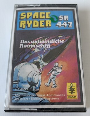 Space Ryder SR 447 - Das unheimliche Raumschiff MC Hörspiel Kassette Neu & Ovp