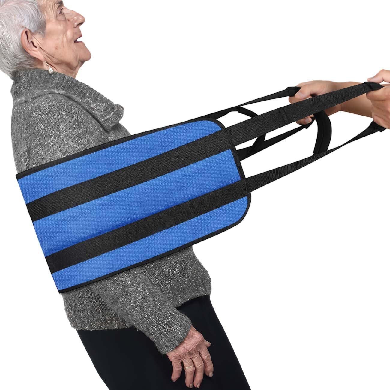 Non-Slip Nursing Transfer Sling with Padded Handles for Mobility Support-image