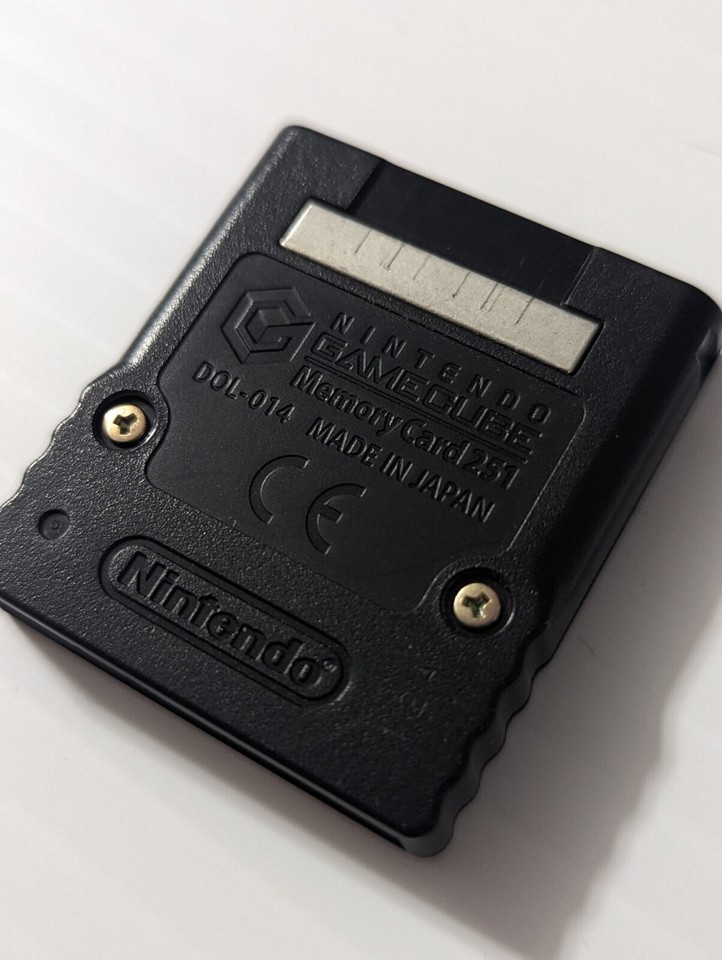 Official Gamecube Memory Card 251 ANY Choice Game-Saves (100% ...