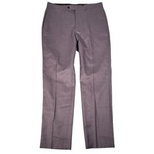 Lauren Ralph Lauren Dress Pants Mens 34x32 Gray Flat Front Straight Leg