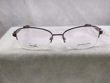 JOAN COLLINS JC9855 Stainless Steel EYEGLASSES 53-17-140 LILAC w/Case