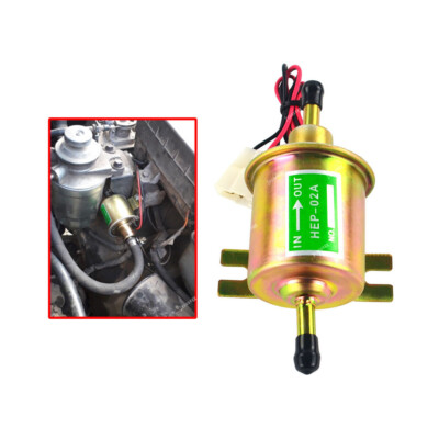 Pompa Carburante Elettrica 12V HEP-02A - Per Benzina E Diesel, Portata 70 L/h, Pressione 0.3-0.5 MPA - Foto 7