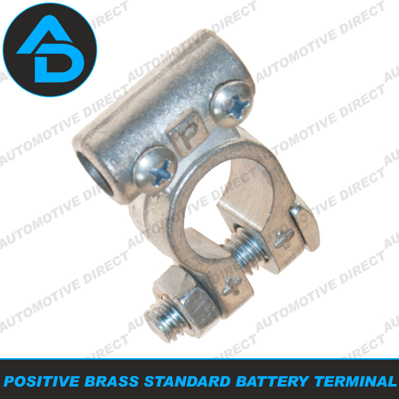 POSITIVE BATTERY TERMINAL CONNECTOR BRASS 1PCS