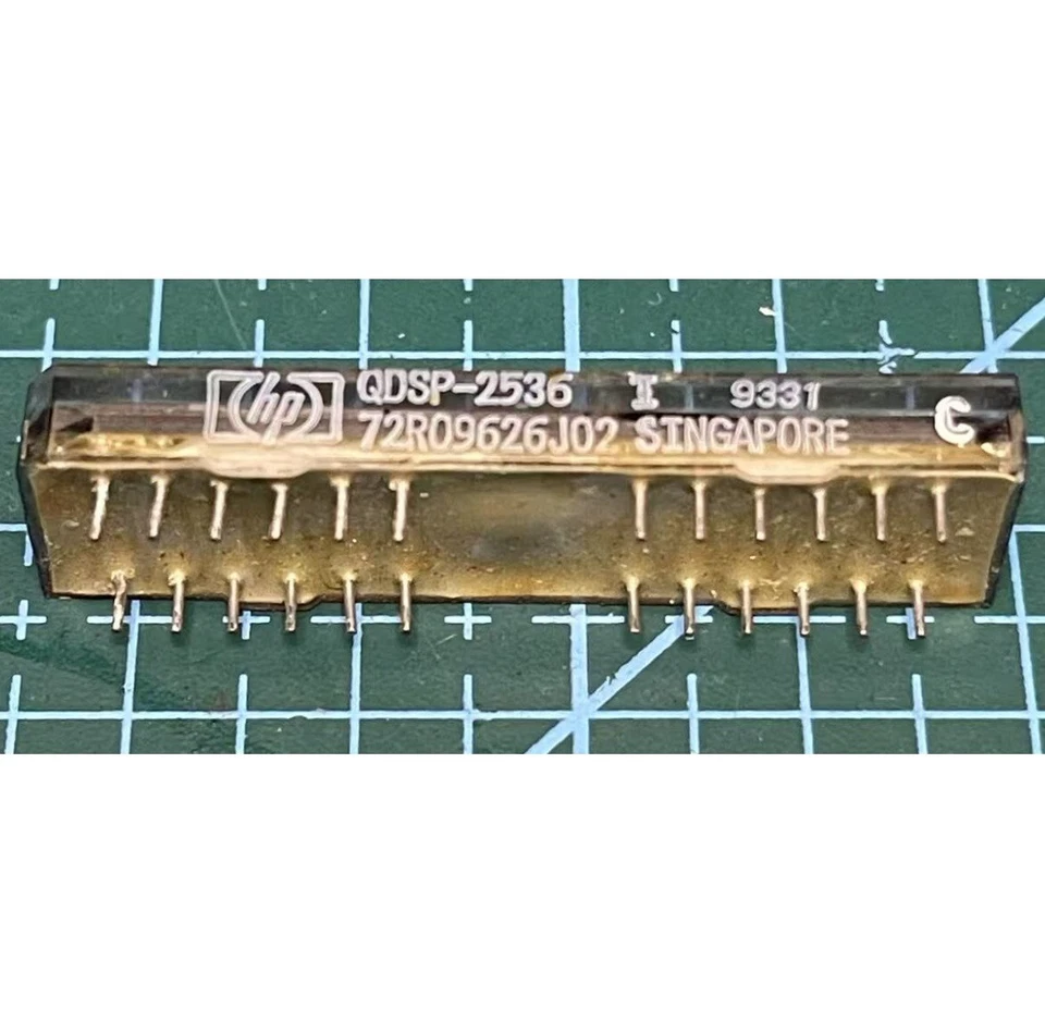 HP QDSP-2536/2540 Orange 8Charactor 3.7mm Collectible Dot-Matrix LED Display New - Image 2 of 4