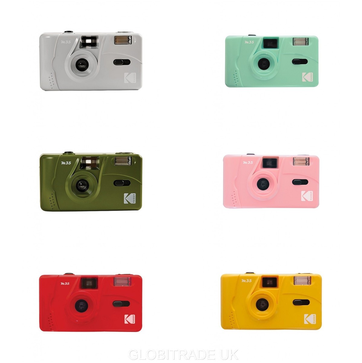 KODAK M35 Film Camera Reusable Retro Flash 35mm OFFICIAL UK