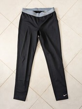 Nike Pro Hyperwarm 3.0 Dri-Fit Black Lined Training Tights Girls Size XL