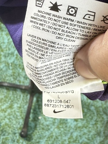 Manchester City 2014-15 Third Jersey Kit Purple Adult Large 631208-547 - Picture 3 of 9