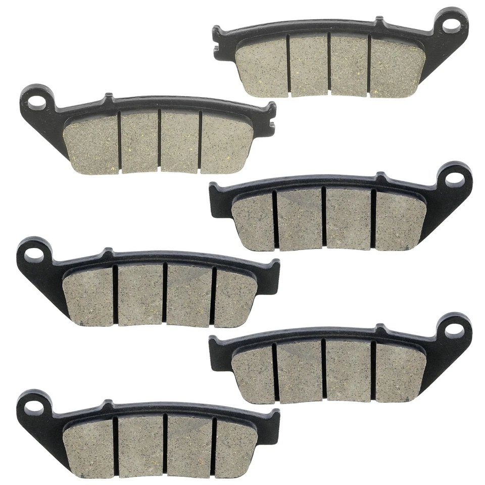 Front Rear Brake Pads for Honda VFR750F VFR 750F Interceptor 750 1990-1997 - Image 4 of 4