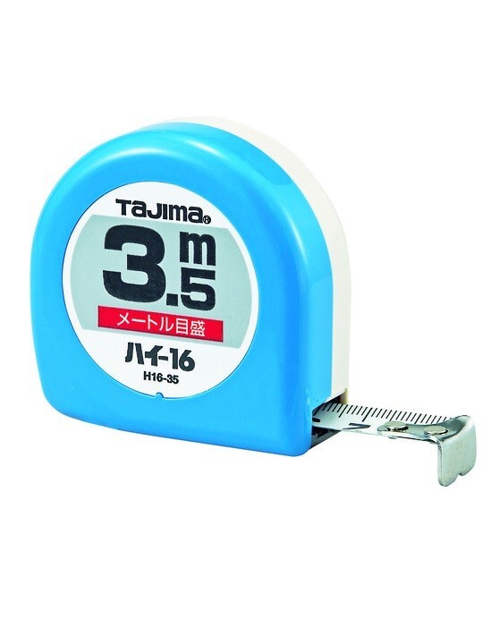 Mètre Ruban Tajima Hi Lock – 3m, Lame 16mm, Classe 1 – Modèle L1630-E1-EUR