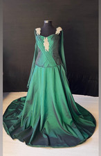 Green Bindall  Dress, Ottoman Turkish Costume, Henna Night Kaftan, Ball Costume