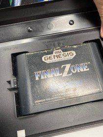 Final Zone Sega Genesis 1990 CIB Complete Tested/Working