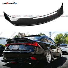 Wheelx High Kick Trunk Spoiler Carbon Fiber For2014-2020 Lexus Is250 Is350 Wheelx High Kick Trunk Spoiler Carbon Fiber For2014-2020 Lexus Is250 Is350