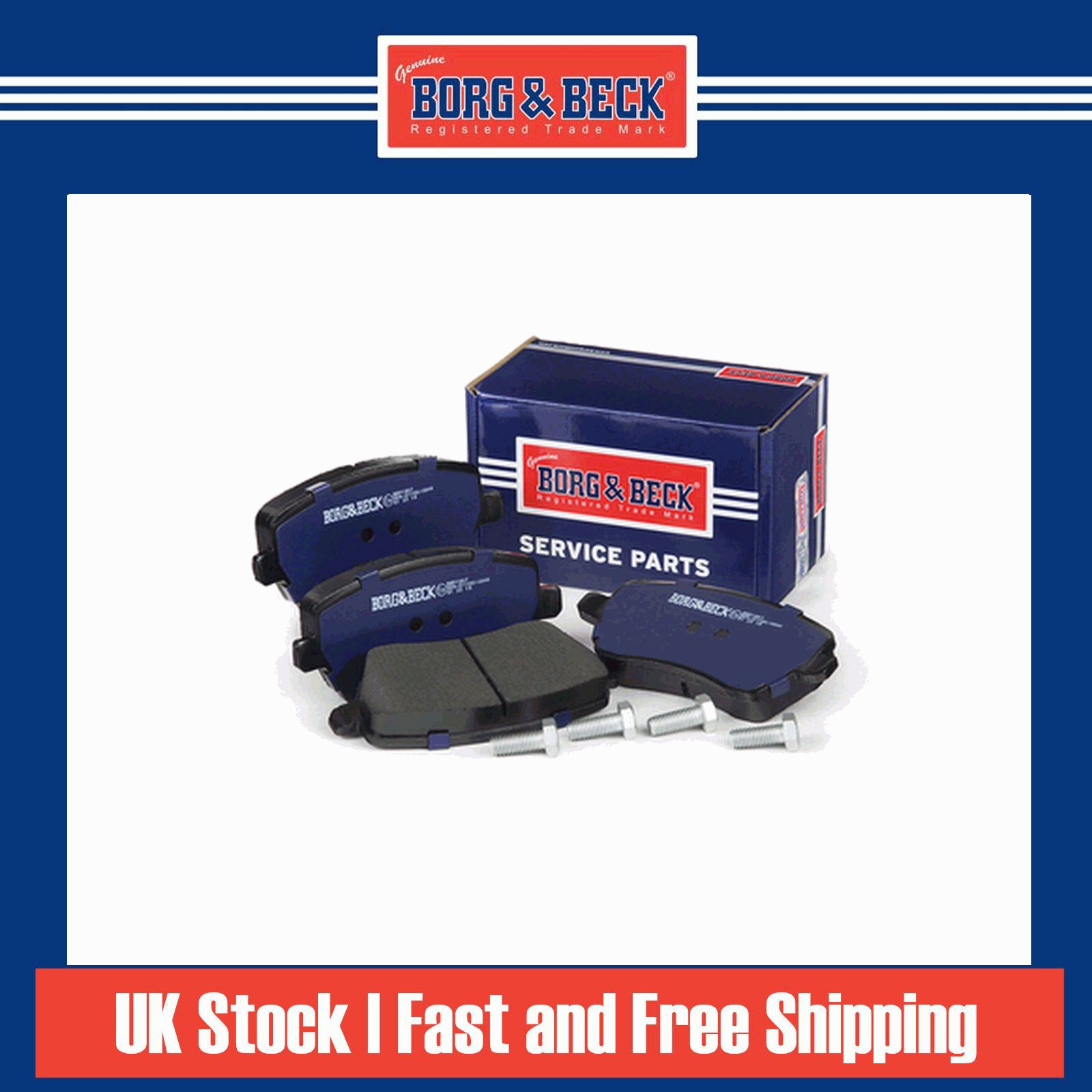 Brake Pads Set fits DACIA LOGAN EXPRESS Front 1.4 1.6 1.5D 2009 on B&B Quality - Image 23