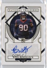 2020 National Treasures Rookie Signatures Gold 23/35 Ross Blacklock Auto 14jr