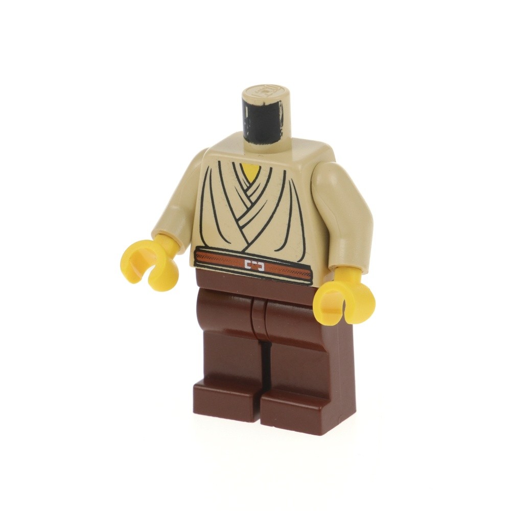 1xLego Torso Legs Mini Figurine Star Wars Obi-Wan Kenobi Young sw0024 970c00