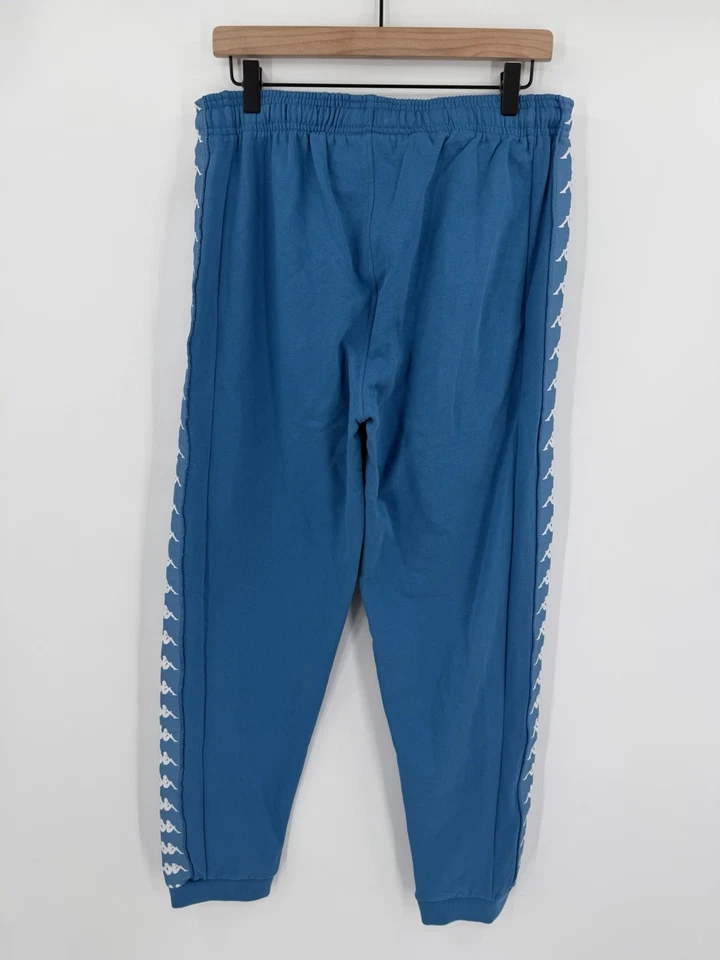 Nuevo Kappa x EE. UU. Pantalones de chándal para equipo de esquí y snowboard azules grandes para hombre Foto 2 de 4