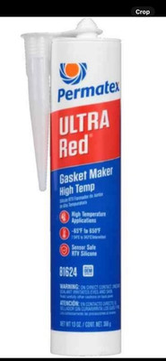 Permatex 81624 Ultra Red RTV Silicone Gasket Maker 13oz