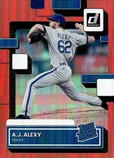 2022 Donruss #61 A.J. Alexy Holo Red