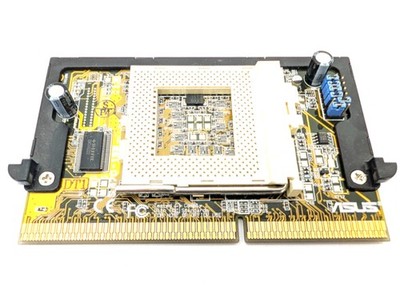 ASUS S370-133 REV 1.01 Sockel Socket PGA370 FC-PGA Slotket Converter Board
