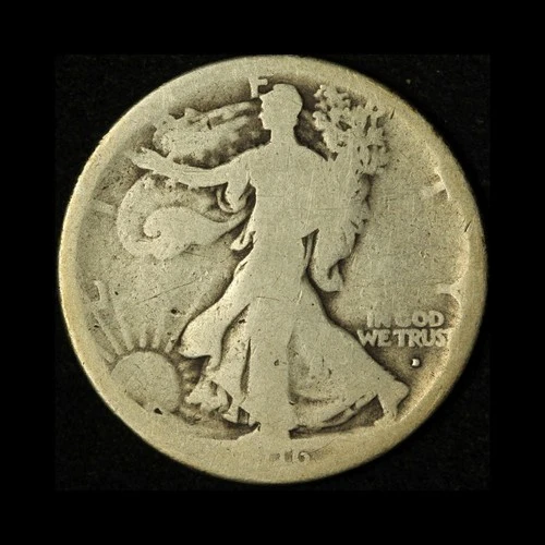 Photo of a 1916-O Walking Liberty Half Dollar from an eBay sale