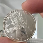 Happy Holidays 1 Troy Ounce .999 Fine Silver Round Snowflake Train Design