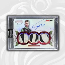 /5 Nico Hülkenberg #SDTRA-NHUI - Triple Relic Auto - 2025 Topps Dynasty F1 - Red