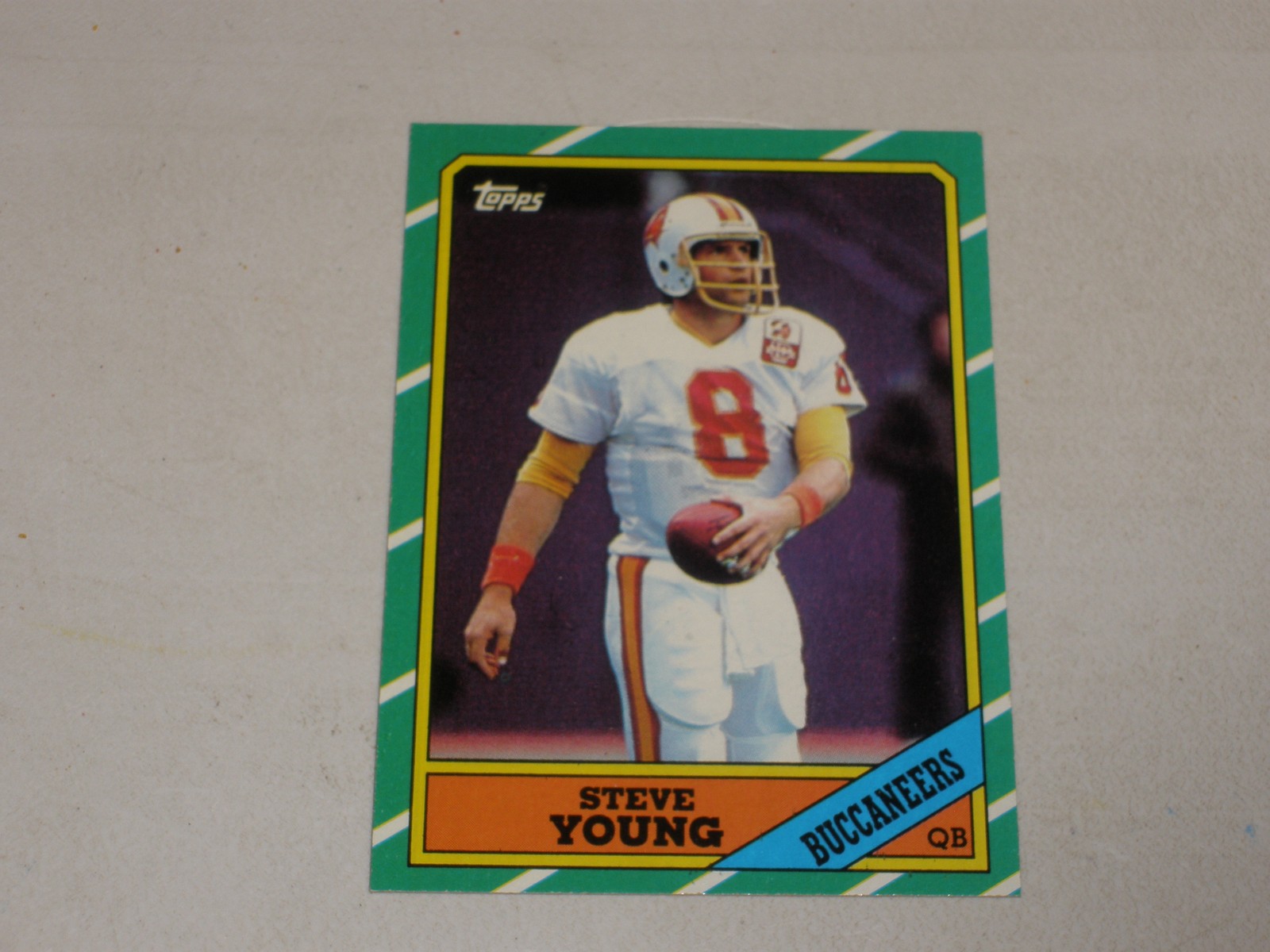 1986 Topps Football #374 Steve Young Rookie RC