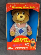 Vintage Rainbow Concepts Dancing Paw Pals Ho Down Dancin' Bear 1995 Teddy Bear