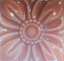 Duncan Discontinued  "GL" Fresh salmon 764 Semi opaque Gloss Glaze qty 2 - 4 oz.