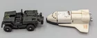 LOT 2 VINTAGE SPACE SHUTTLE TONKA GO BOTS 1983 SPAY-C GEEPER CREEPER TRANSFORMER