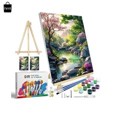 Thoughtful Gift - Complete Paint by Numbers Kit for Adults, 8x12 Framed Art