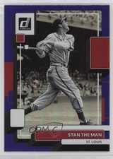 2022 Panini Donruss Variation Holo Purple Stan Musial (Stan the Man) HOF 17mj