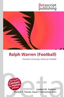 Lambert M. Surhone (U. A.) | Ralph Warren (Football) | Taschenbuch | Englisch