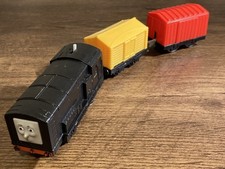 Thomas Motorised Diesel With Tender Mattel 2013 Tomy Gullane - TESTED & WORKING 