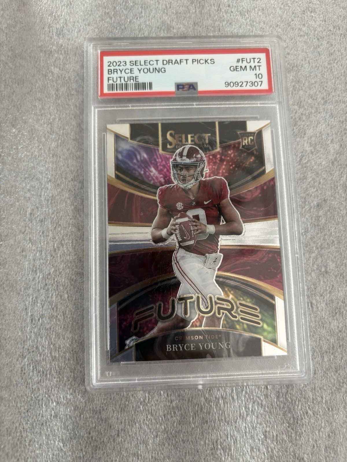 Bryce Young Panini Select Draft Picks Future #FUT2 Base