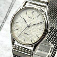 Working SEIKO Dolce Quartz New Battery Men s Wristwatch