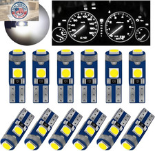 T5 Led Bulbs 74 73 37 2721 Led Bulb 12 Volt Replacement Bright Canbus Error Fr