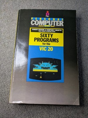 60 Programme für den Vic 20 - PCN - Vintage Commodore Vic-20 Buch