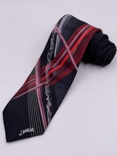 J. GARCIA Tie SIGNATURE COLLECTION Artist Proof No. 10 Curves Lines 60 Inch Long