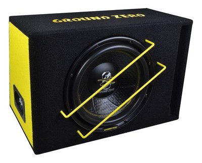 Ground Zero GZIB 12SPL 30 cm Gehäusesubwoofer (Bassreflex) 500 WRMS @ 2 x 2 Ohm