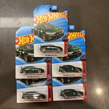 2026 Hot Wheels 2018 Honda Civic Type R Nightspeed Green 3/10 Set/Lot X5