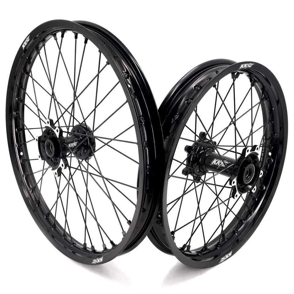 KKE 21/18 Wheels Rims For Sur-Ron Ultra Bee 2023-2025 Black Hubs Wheelset - image 2 of 4