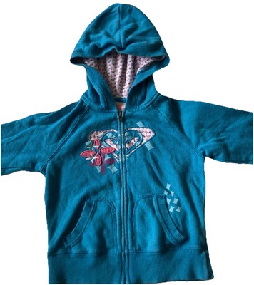 Roxy Teenie Wahine Full Zip Hooded Jacket Infant Size 24 Months
