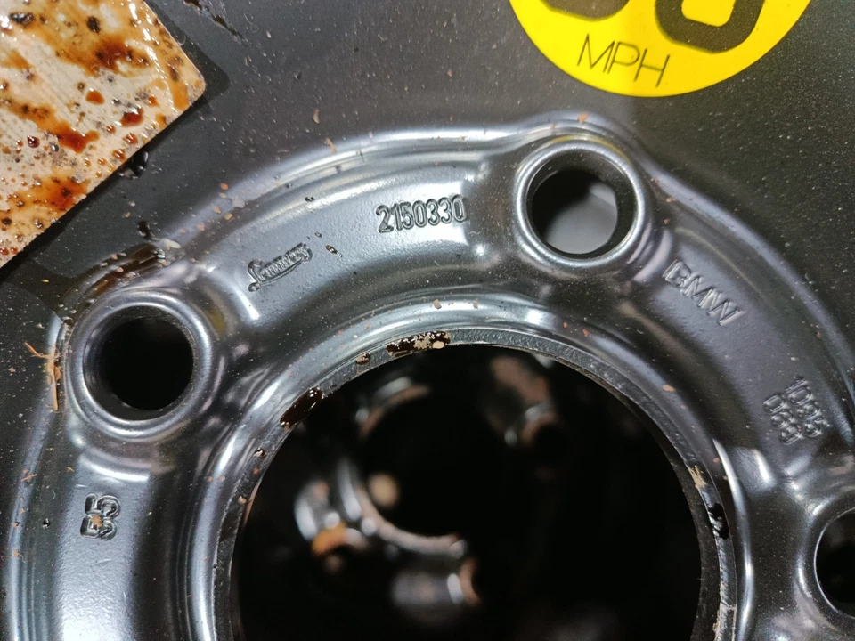 BMW 3er E46 Ersatzrad Notrad T125/90R15 96M 3,50Bx15H2 1095069 2150330 - Bild 3 von 4