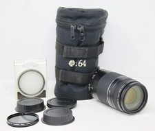 Canon EF 75-300mm f/4-5.6 III USM Ultrasonic Zoom Lens EXCELLENT TESTED w/Filter